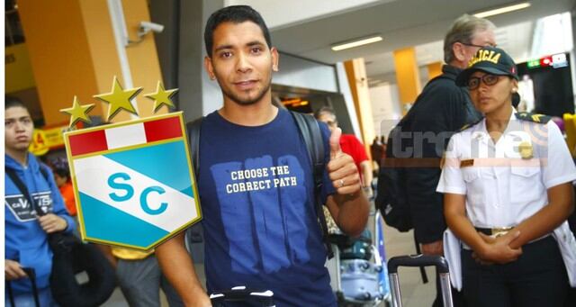Llegó el nuevo 'Chorri' Palacios para reforzar a Sporting Cristal.