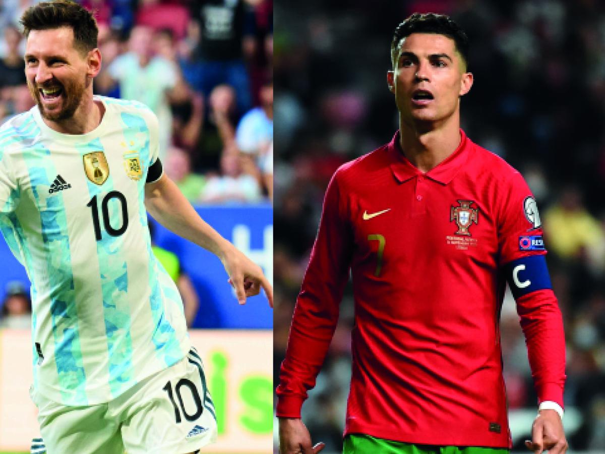 La foto viral de Lionel Messi y Cristiano Ronaldo en un duelo de
