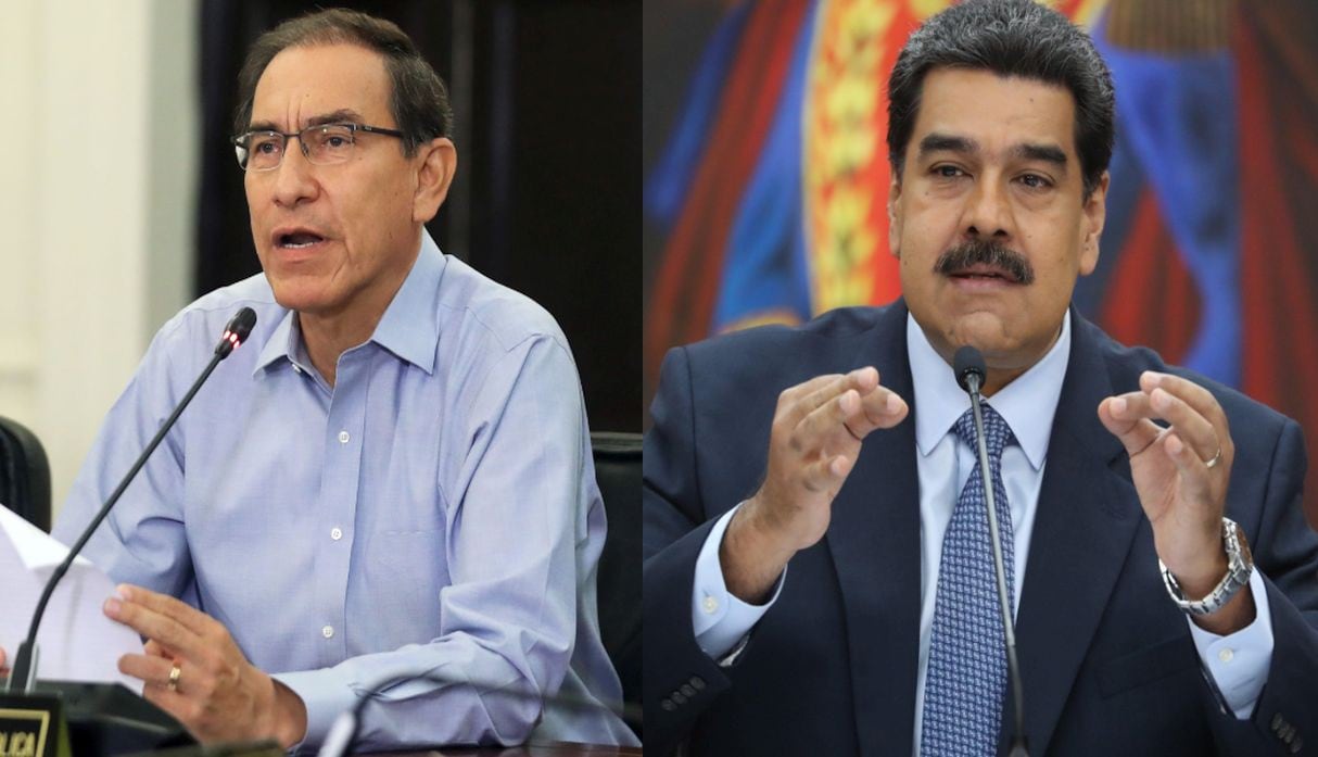 Nicolás Maduro se burló del apellido de Martín Vizcarra considerando "una estupidez" la decisión de prohibir su ingreso y el de sus familiares a Perú. (Foto: Agencias)