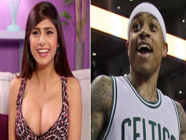 Mia Khalifa no se guardó nada y le hizo propuesta indecente y divertida a una de las estrellas de los Boston Celtics.