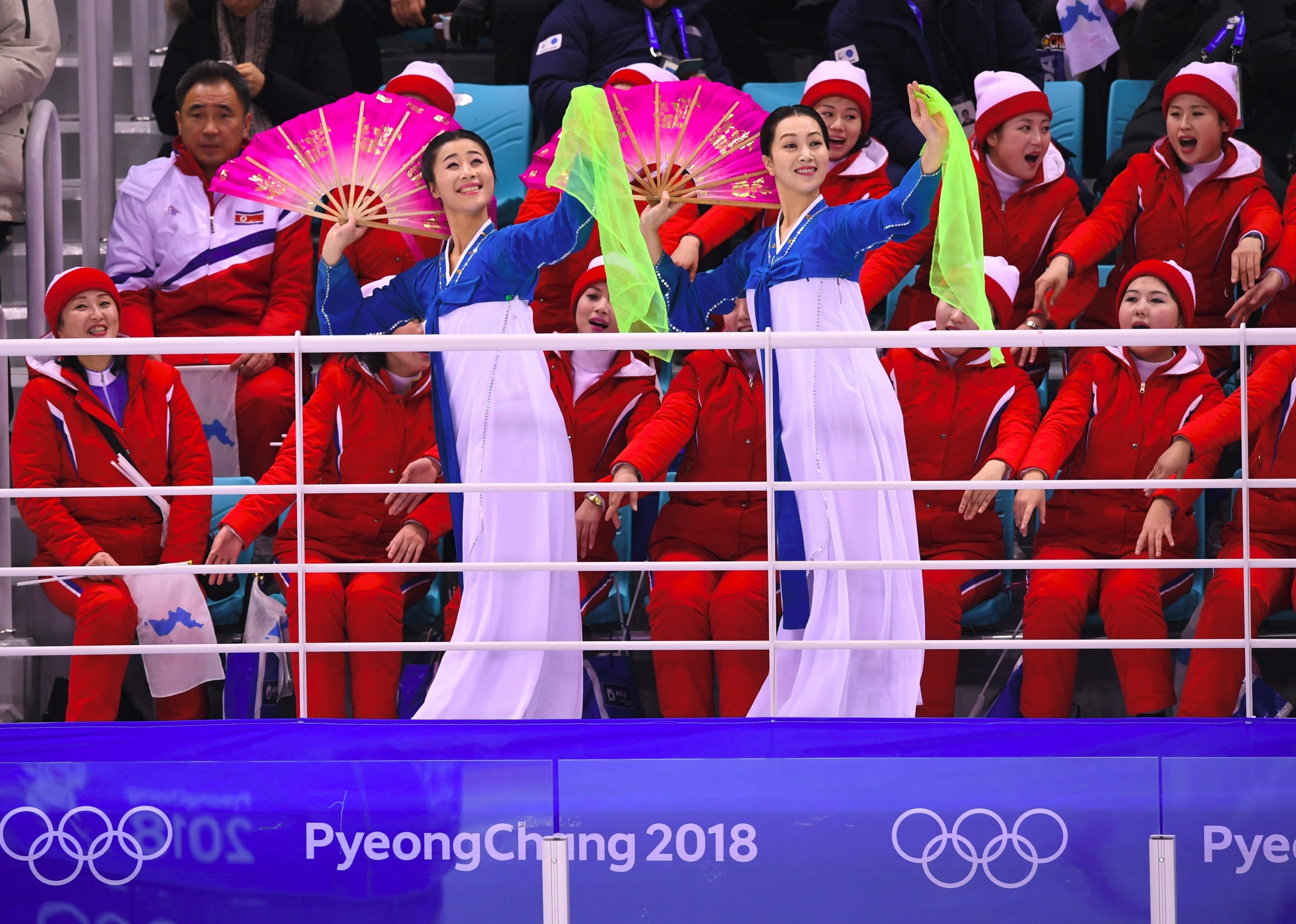 El deporte hace el milagro. Corea del Sur y Corea del Norte en paz.