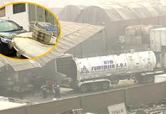 Tragedia en Chosica: trabajador muere en explosión de camión cisterna