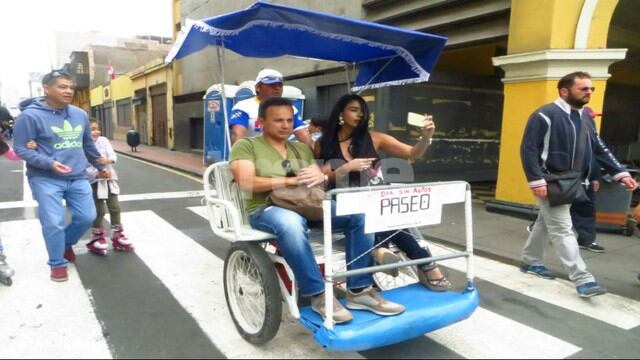 ‘Al Damero de Pizarro sin carro’ se realiza el último domingo de cada mes y restringe el uso de vehículos motorizados en el Centro Histórico de Lima. (FOTOS Y VIDEO: Isabel Medina / Trome)