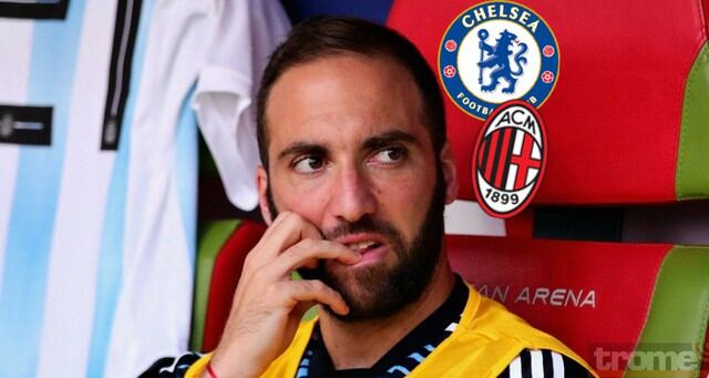 Gonzalo Higuaín a la espera de una oferta  de Chelsea o Milan para dejar la Juventus