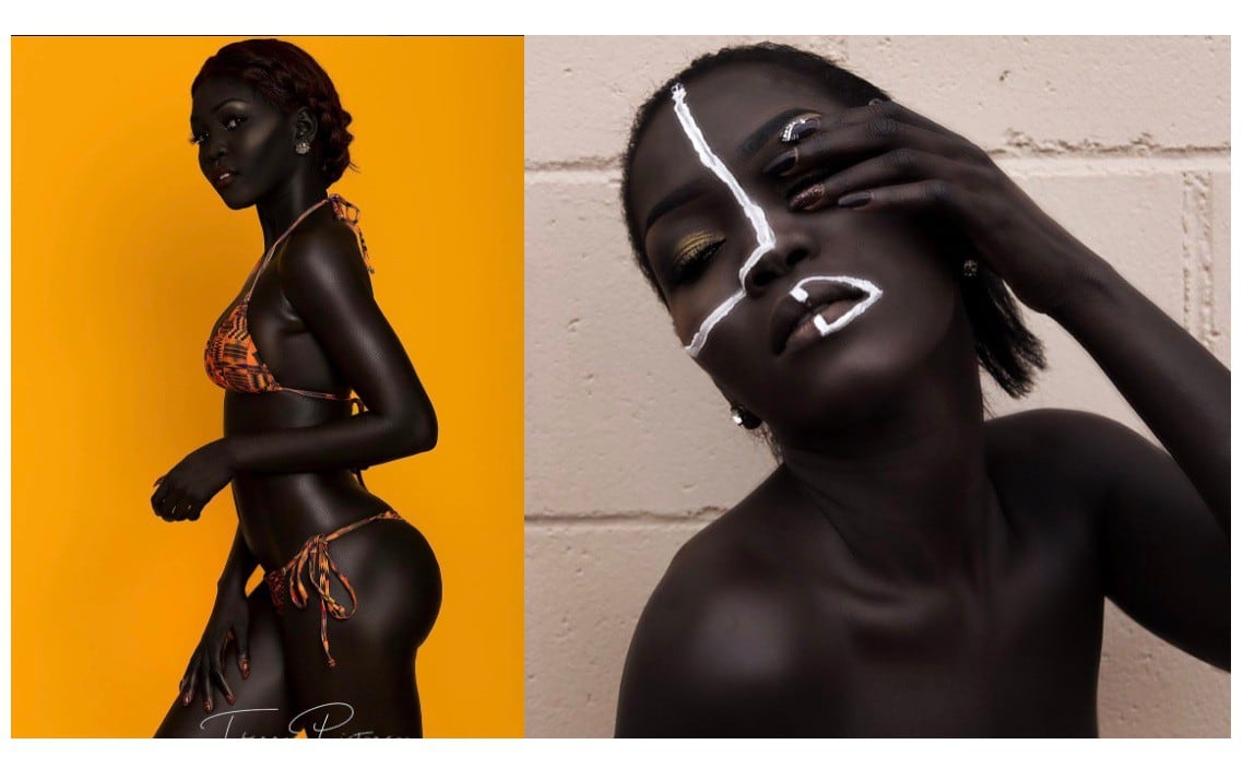 Nyakim Gatwech, modelo. (Foto: Instagram)