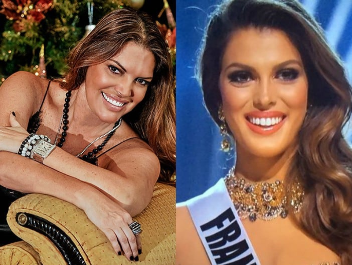Los usuarios compararon en a Jessica Newton con la Miss Francia en redes sociales.