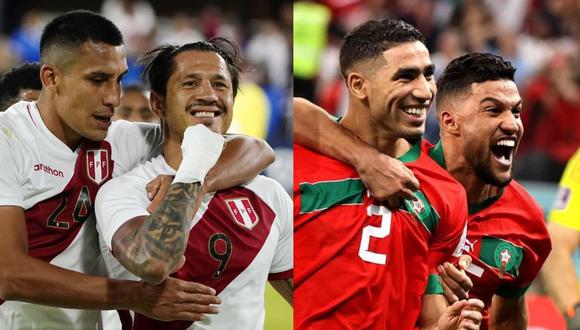 Perú vs. Marruecos se enfrentarán en amistoso de fecha FIFA. Foto: Composición.