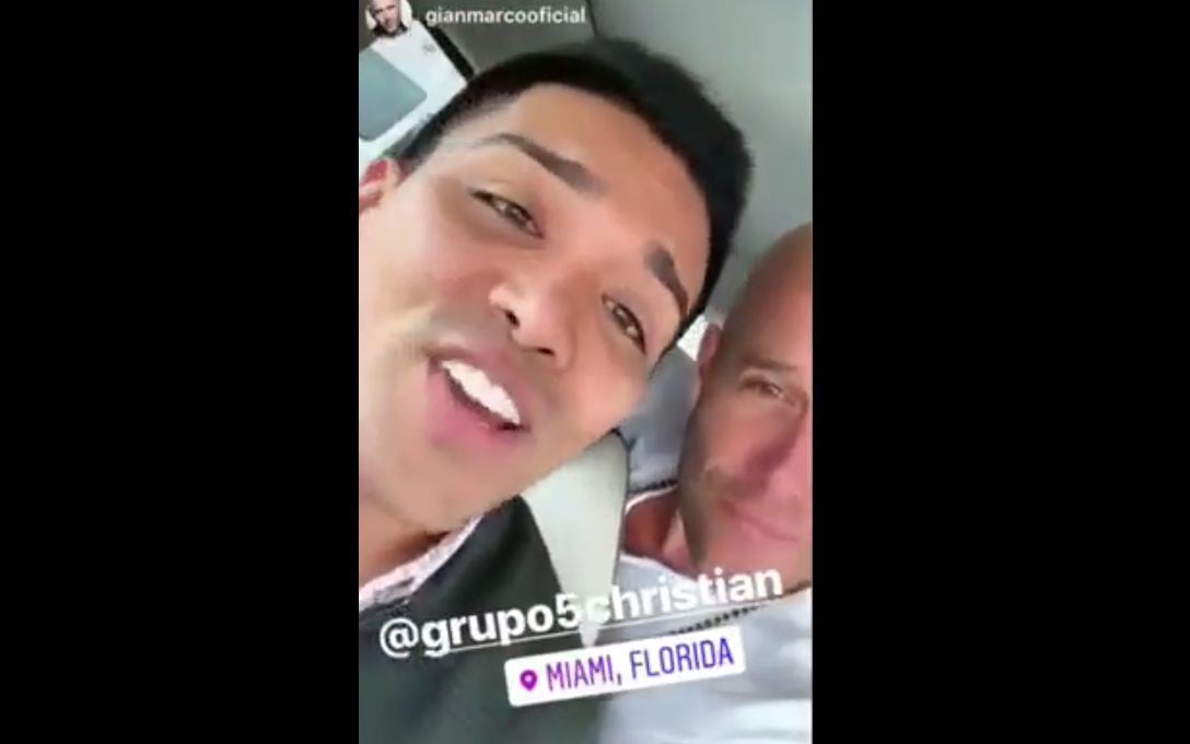 Gian Marco sorprende en Instagram al cantar con Christian Yaipén del Grupo 5