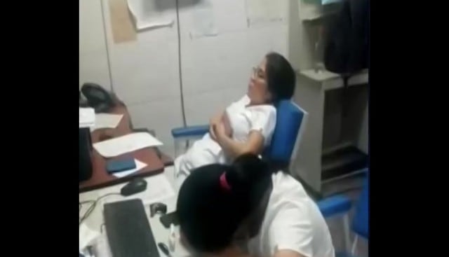 Enfermeras durmiendo