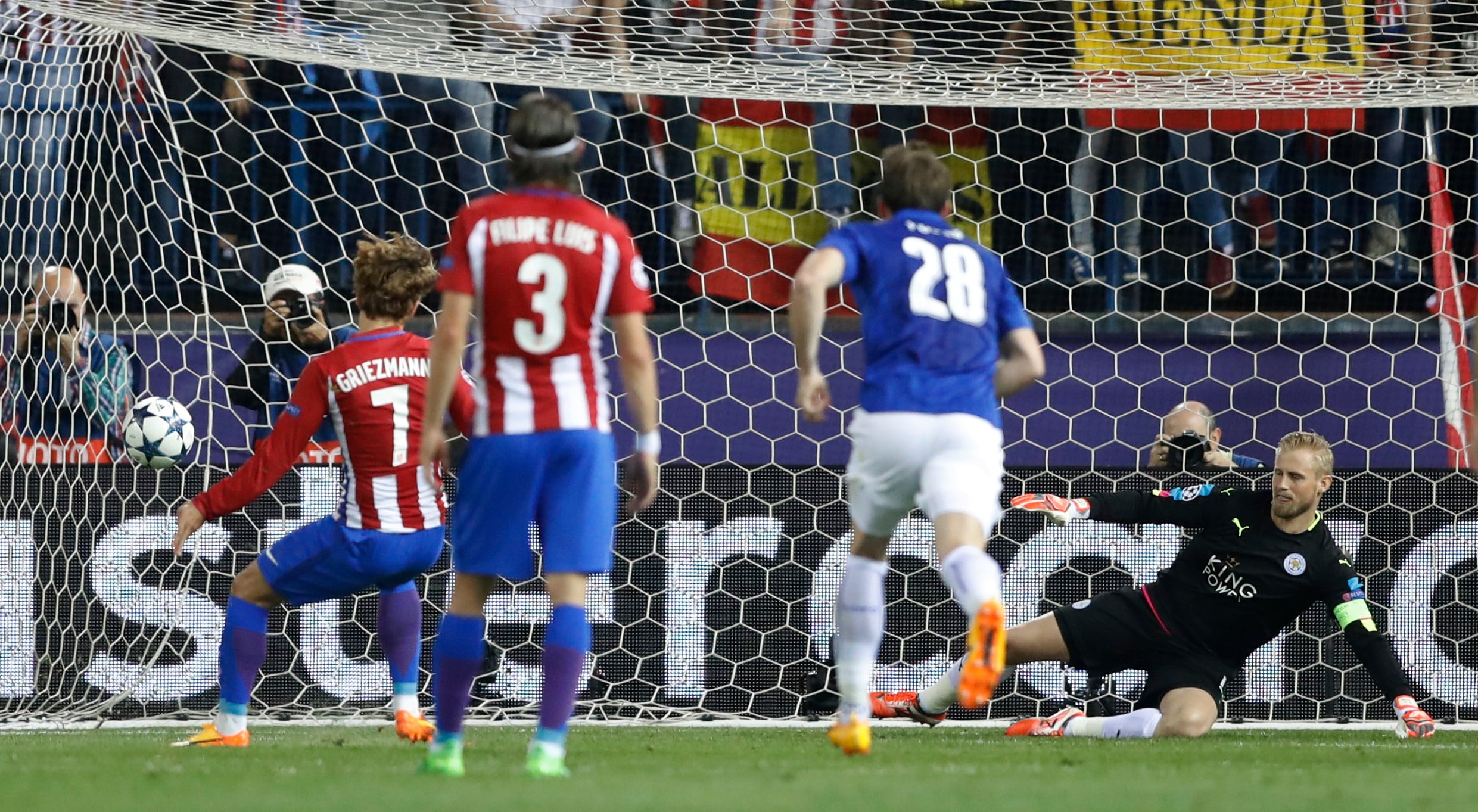 Atlético Madrid vs Leicester City por cuartos de Champions League