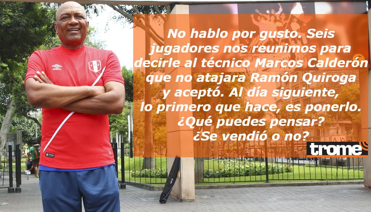 José Velásquez y las frases que dejó su candente entrevista donde no dudó en echar a sus compañeros que jugaron en aquella goleada 6-0 contra Argentina.