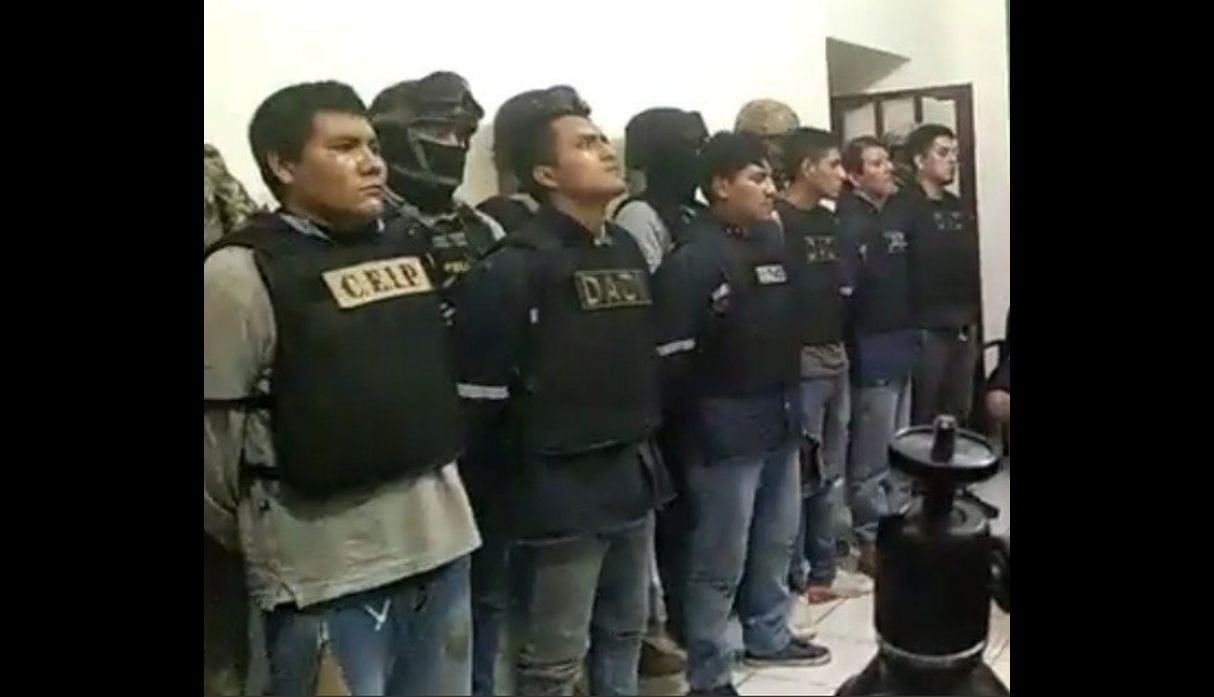 Peruanos fueron capturados tras intentar robar banco en Bolivia