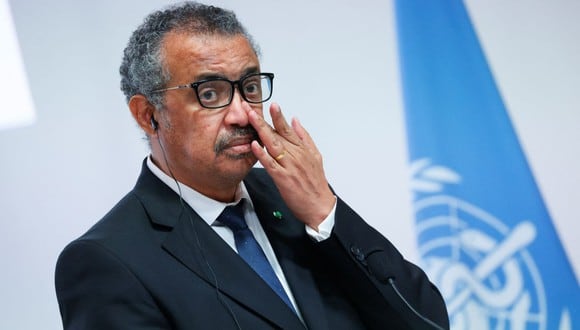Director general de la Organización Mundial de la Salud (OMS), Tedros Adhanom Ghebreyesus. (Foto: Denis Balibouse / AFP)