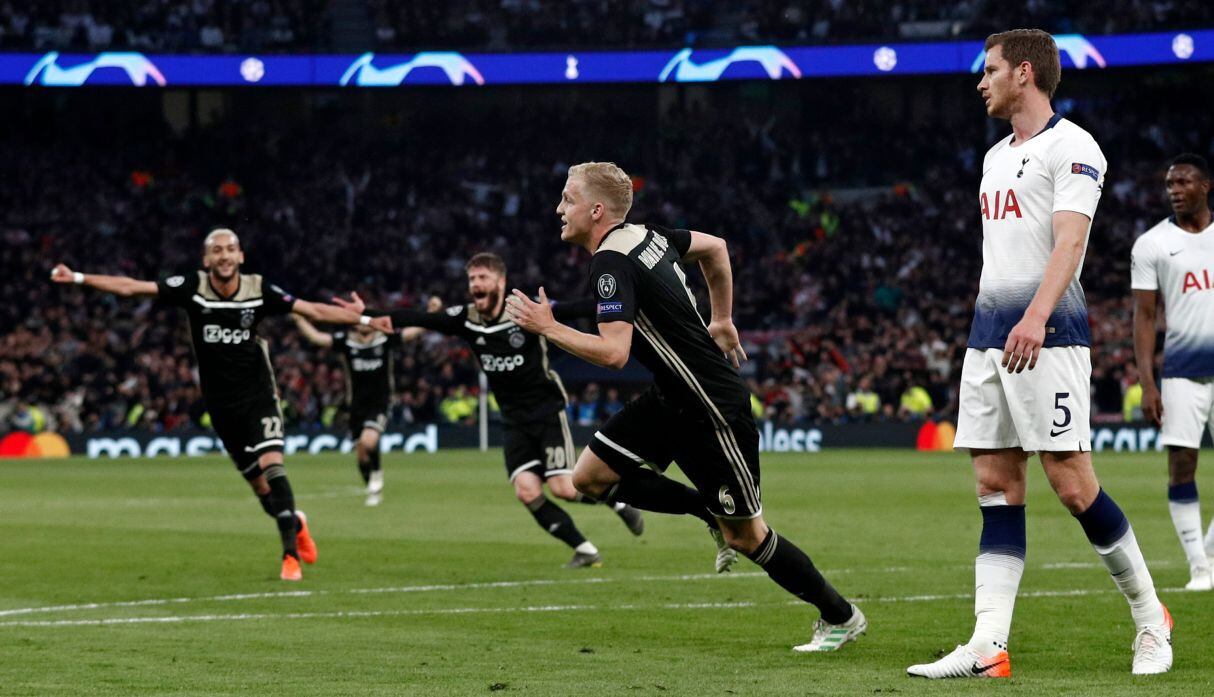 Tottenham vs Ajax, semifinales ida de Champions League