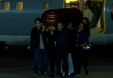 Restos de Nano Guerra García fueron llevados a Lima en un avión de las Fuerzas Armadas 