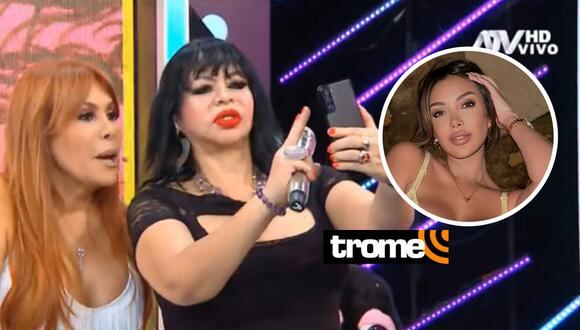 Susy Díaz hizo transmisión en vivo en TikTok para recaudar dinero. (Foto: Captura ATV/@paulamanzz).