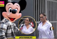 Reportero de AyF ‘trolea’ a Ethel y le pregunta si tiene fast pass de Disney: “No vamos, mis hijas están grandes”