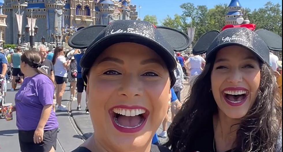 Natalia Salas fulfilled her dream of traveling to Disneyland after completing her chemo: “It was epic” |  Show Business |  trcm |  programs