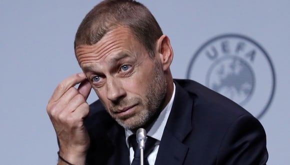 Aleksander Ceferin considero 'incompetentes' a los clubes impulsores de la Superliga. (Foto: Reuters)
