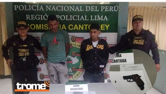 Presuntos integrantes de la banda 'Los Venecos del terror' fueron capturados por policías de la comisaría de Canto Rey.