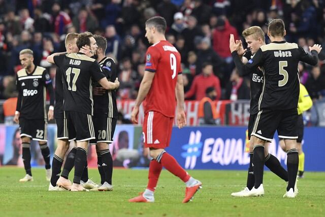 Bayern Munich empató 1-1 con Ajax en Alemania por el grupo E de la Champions League.