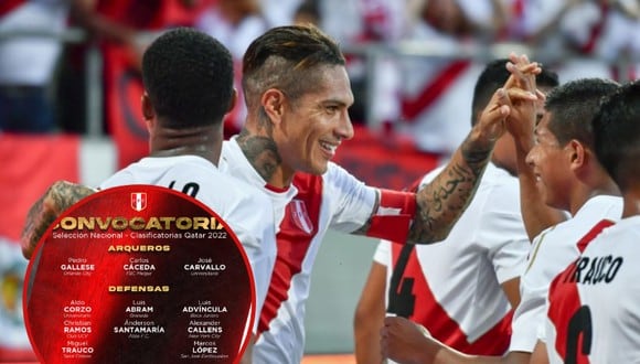 Esto dijeron los futbolistas peruanos tras conocer la lista de convocados para las Eliminatorias Qatar 2022. Foto: composición