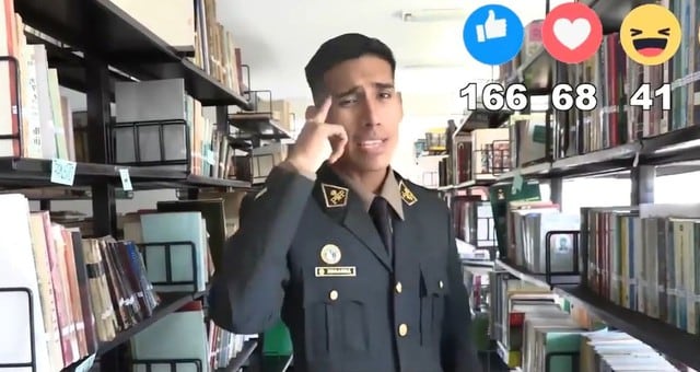 Facebook viral: Policía celebra 'El Día del Libro' con este ingenioso y pegajoso rap