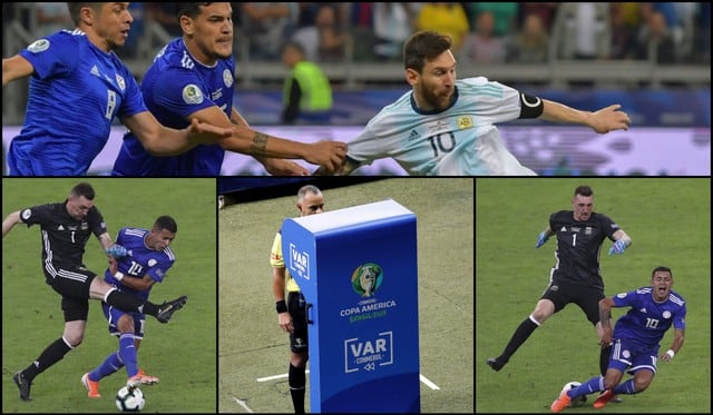 Paraguay reclama por mal arbitraje y contra el VAR en partido con Argentina por Copa América