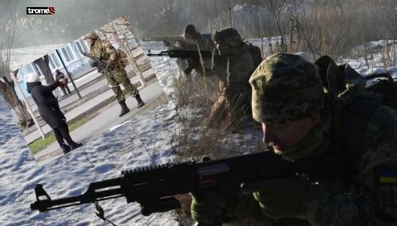 La guerra Rusia-Ucrania la sufre en pueblo ucraniano. Las historias humanas no faltan.