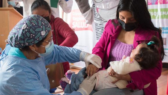 Ministerio de Salud estima vacunar a más de 2 millones menores de 5 años del país. (Foto: Minsa)