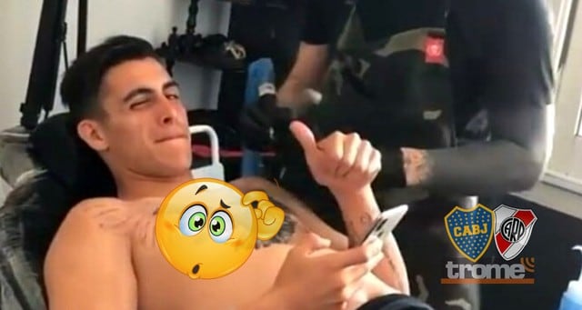 Cristian Pavón desató la polémica por hacerse tatuaje gigante a pocas horas del duelo ante River Plate