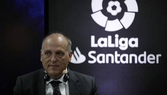 Javier Tebas es el actual presidente de LaLiga Santander. (Foto: Getty)
