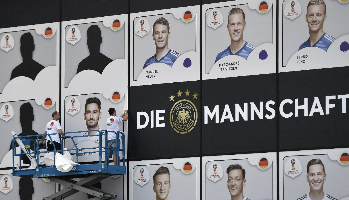 Rusia 2018: Malestar en la selección de Alemania por gráfico que podría indicar a los ‘excluidos’. (Fotos: AFP)