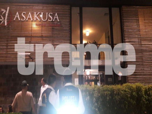 El asalto tuvo lugar a las 10:55 en el chifa Akasusa ubicado en Av. Javier Prado Este.