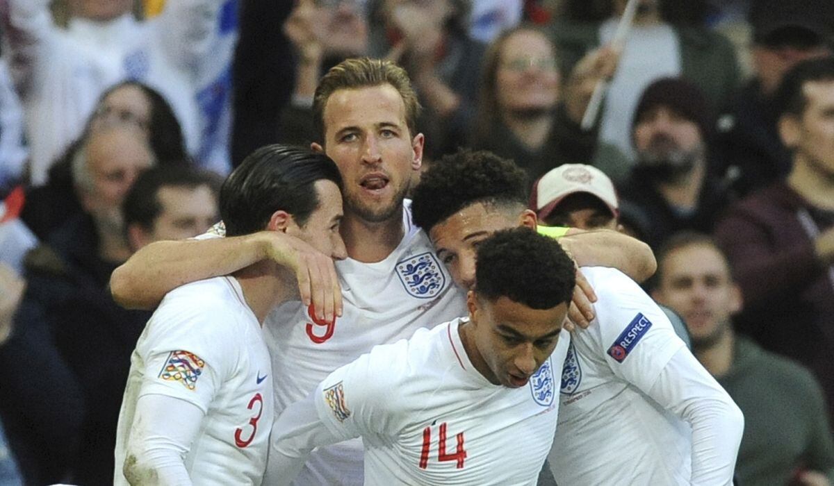 Inglaterra remontó 2-1 a Croacia y clasificó al Play Off de la Liga de Naciones de UEFA