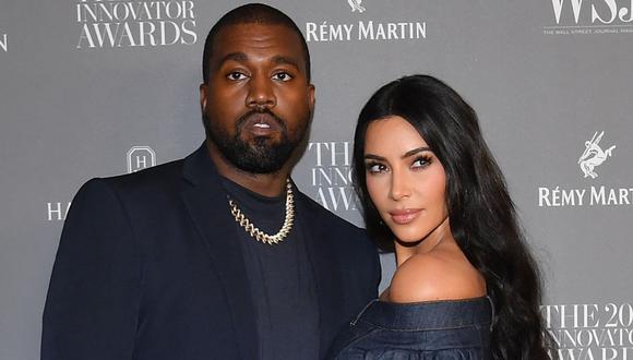 Kim Kardashian y Kanye West fueron esposos entre 2014 y 2021. | Foto: Angela Weiss / AFP