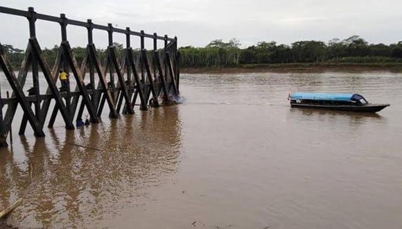 El río Huallaga registra incrementos en su nivel debido a las lluvias. (Foto: Andina)