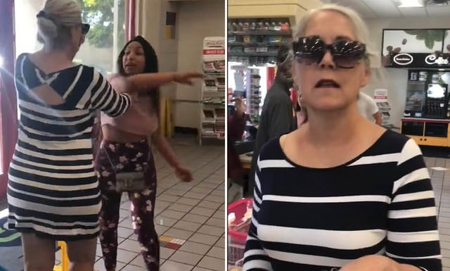 Latina golpea en el rostro a mujer racista que la molestaba en Arizona. (Foto: Captura YouTube)