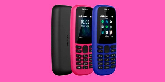 ¿Jugabas snake en estos dispositivos? Conoce las características de los renovados celulares Nokia 105 y 220 4G. (Foto: HDM Global)