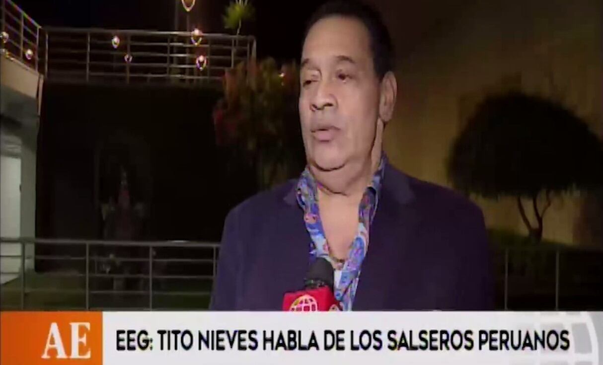 Tito Nieves habló de Melcochita, Yahaira, Josimar y otros salseros peruanos.