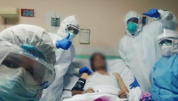 Chimbote: Odontólogo sale de UCI tras 24 días de lucha contra el coronavirus. (Foto: Andina)