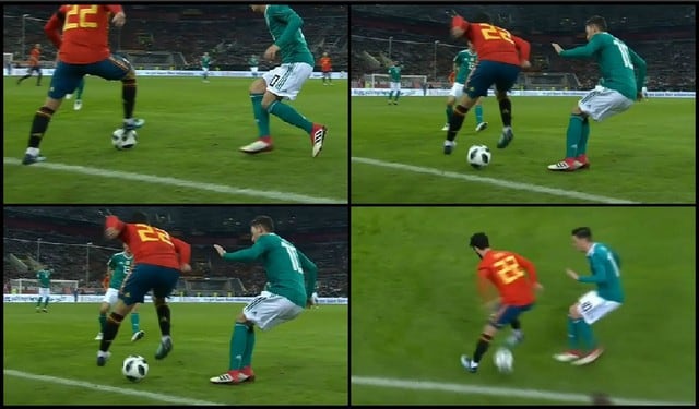 Selección de España: Isco humilló a Mesut Özil con esta jugada de lujo ¡Impresionante! | FOTOS | VIDEO