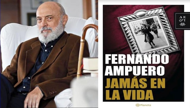 Fernando Ampuero presenta su nuevo libro de cuentos 'Jamás en la vida' en la FIL 2019. (Fotos: Difusión)