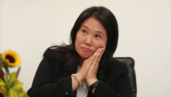 Keiko Fujimori deseó éxitos al nuevo gabinete presidido por Pedro Cateriano. (Foto: GEC)