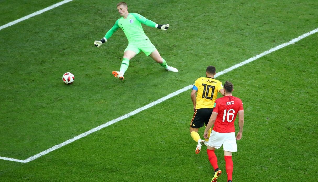 Gol de Hazard a Inglaterra por el tercer lugar del Mundial Rusia 2018