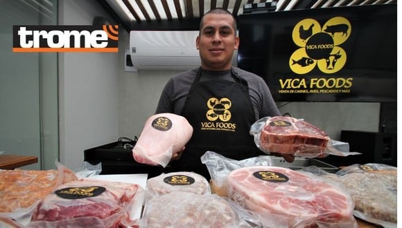 Diego Vidal es dueño y creador de 'Vica Foods'. (Foto: Trome)