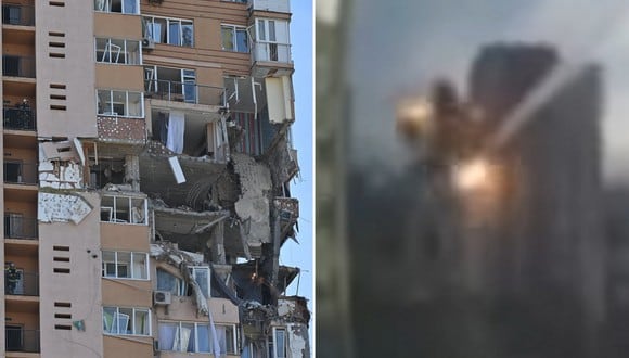 El balance del alcalde de Kiev señala que al menos 35 personas resultaron heridas la última madrugada. (Foto: AFP / Instagram)