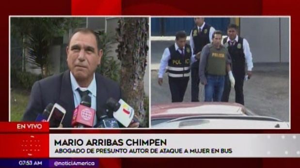 Carlos Javier Hualpa Vacas es acusado de atacar con fuego a Eyvi Ágreda.