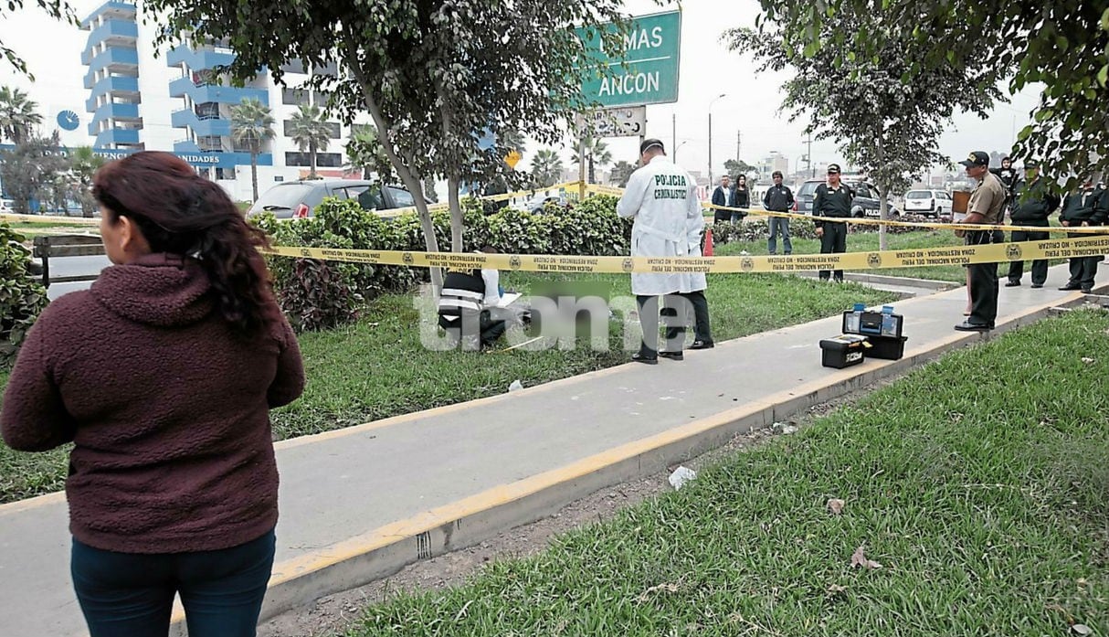 En Los Olivos, un policía mató a un delincuente que iba a asaltarlo.