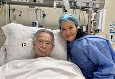 Alberto Fujimori fue operado con éxito por fractura de cadera y quiere volver a ser presidente